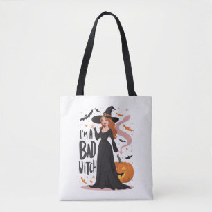Bolsa Tote Eu sou uma bruxa má