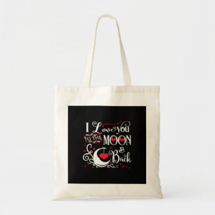 Bolsa Tote Eu Te Amo Até a Lua e de Volta Presente Romântico