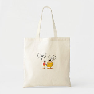 Bolsa Tote Eu Te Amo Eu Te Amo Mais Amor Moderno Divertido Es