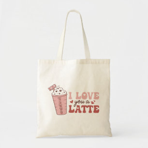 Bolsa Tote Eu Te Amo Um Latte