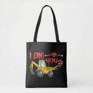 Bolsa Tote Eu Te Canto Namorados De Backhoe