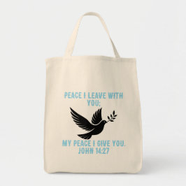 Bolsa Tote Eu te dou minha paz