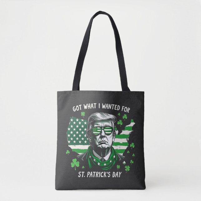 Bolsa Tote Eu tenho o que eu queria para Ruas. (Frente)