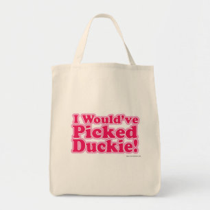 Bolsa Tote Eu Teria Pegado O Duckie!