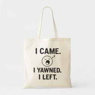 Bolsa Tote Eu Vim. Eu Gritei. Eu Saí. Citação Introduzida Eng