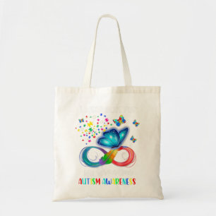 Bolsa Tote Eu Visto Azul Para A Consciência Autismo A Matar