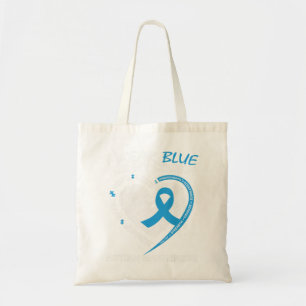 Bolsa Tote Eu visto azul para o meu primo porque a luta do me