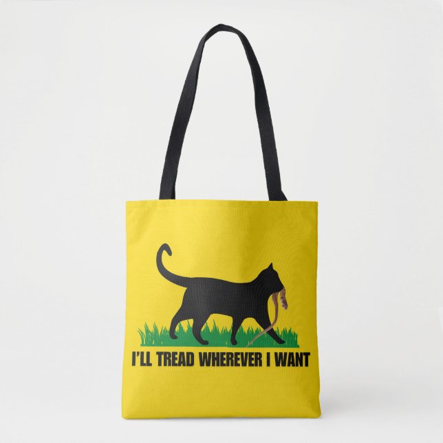 Bolsa Tote Eu vou ler onde quiser (Frente)