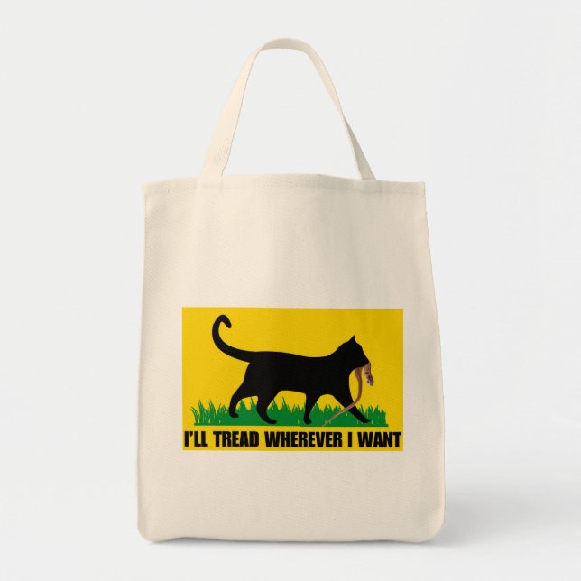 Bolsa Tote Eu vou ler onde quiser (Frente)
