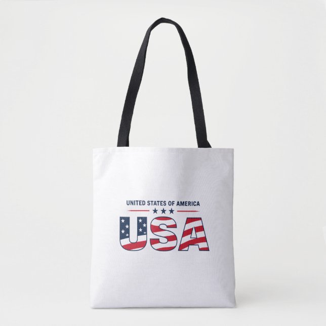 BOLSA TOTE EUA  (Frente)