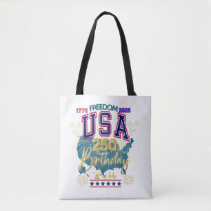 BOLSA TOTE EUA 250 ANOS DE LIBERDADE