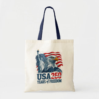 Bolsa Tote EUA 250 Semiquincentenário da América Liberdade & 