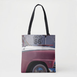 Bolsa Tote EUA, Arizona, Williams. Cidade da Rt. 66, década d