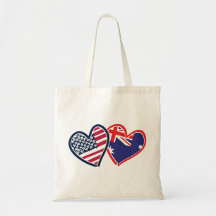 Bolsa Tote EUA — Austrália — Amor