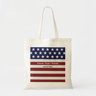Bolsa Tote EUA bandeira americana costume patriótico do 4 de