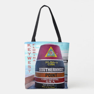 Bolsa Tote EUA Flórida - Key West - Southernest Point buoooo