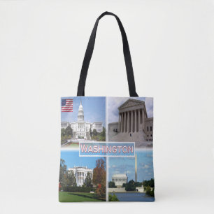 Bolsa Tote EUA Washington - Capitólio - Supremo Tribunal