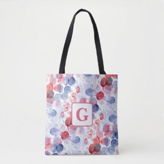 Bolsa Tote Eucalyptus Coloridos Aquarela Deixa monograma