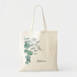 Bolsa Tote Eucalyptus Greenery personalizado
