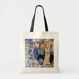 Bolsa Tote Eugene Grasset - Painel Decorativo Harmonia