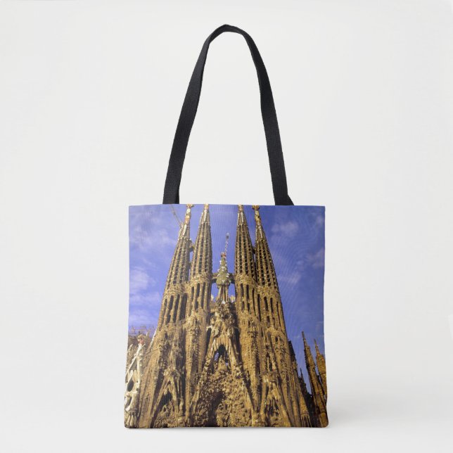 Bolsa Tote Europa, Espanha, Barcelona, Sagrada Família (Frente)