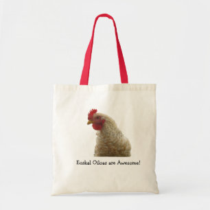 Bolsa Tote Euskal Oiloas é galo impressionante