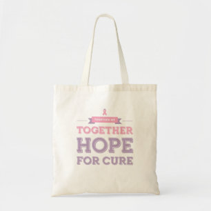 Bolsa Tote Evento anual de sensibilização do Cancer