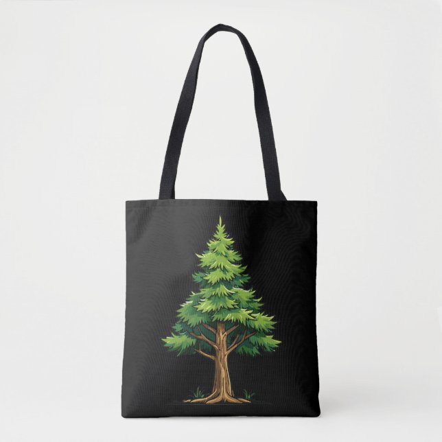 Bolsa Tote Evergreen forest (Frente)