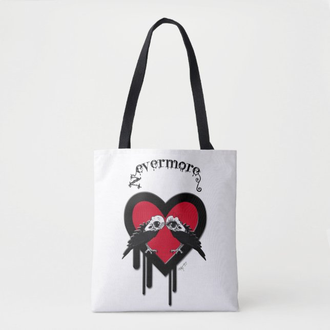 Bolsa Tote Evermore (Carta Preta) (Frente)