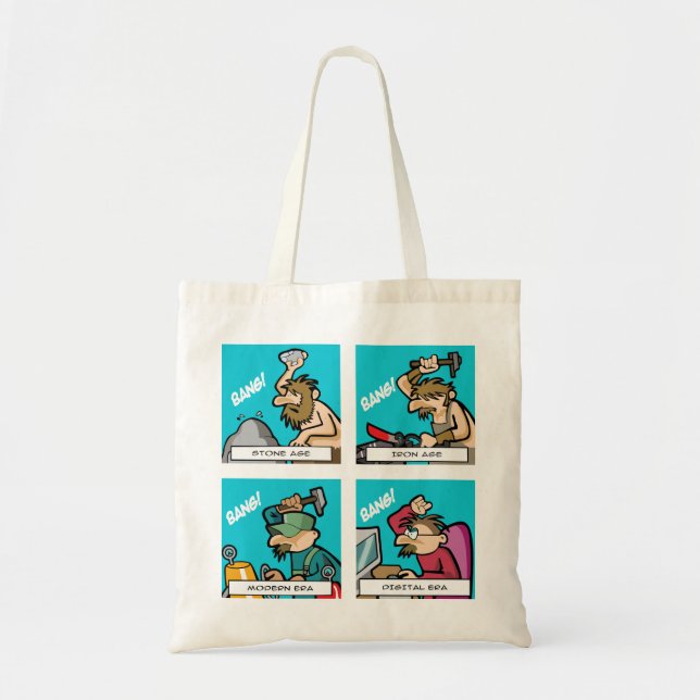 Bolsa Tote Evolução Digital 2 (Frente)