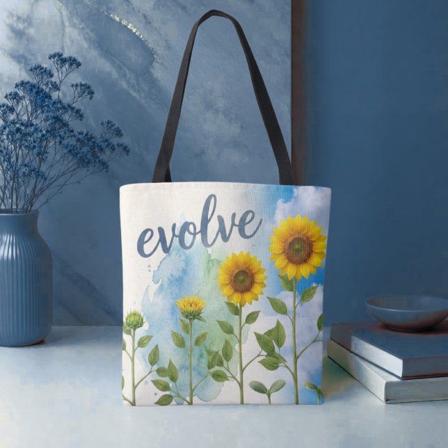 Bolsa Tote Evoluir Girassol  (Criador carregado)
