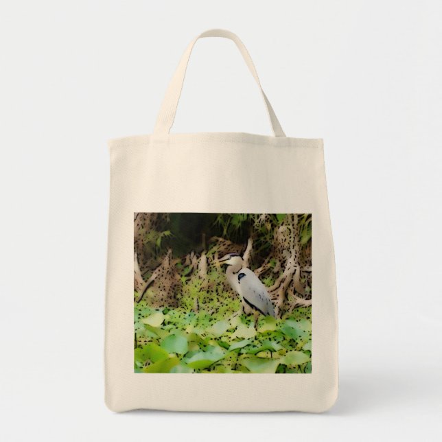 Bolsa Tote Excelente Blue Heron (Frente)