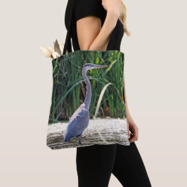Bolsa Tote Excelente Blue Heron