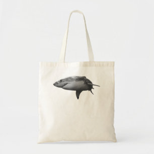 Bolsa Tote Excelente Branco Tubarão Branco Amar Tubarão-Camis