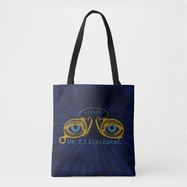 Bolsa Tote Excelente Gatsby Eyes Of Eckleburg (Frente)