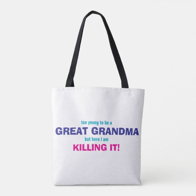 Bolsa Tote Excelente Grandma Design (Verso)