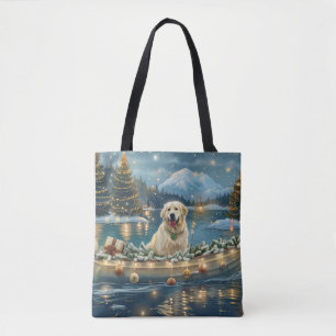 Bolsa Tote Excelente Pirenéus Natal Viagem Festiva
