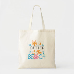 Bolsa Tote Excelente Vida É Melhor Na Praia