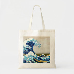Bolsa Tote Excelente Wave de Kanagawa