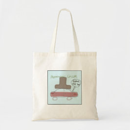 Bolsa Tote Excêntrico Abe Lincoln Ilustrado