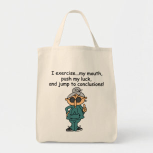 Bolsa Tote Exercício, impulso, humor do salto