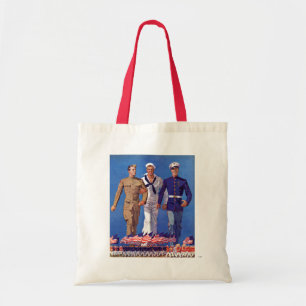 Bolsa Tote Exército, marinho & fuzileiros navais
