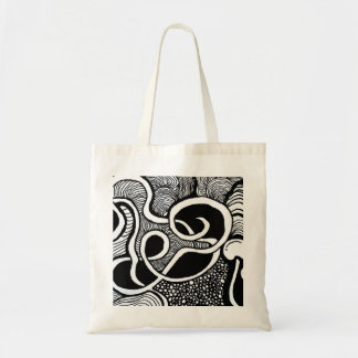 Bolsa Tote Expansão do Zentangle | Mães abstrato