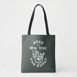 Bolsa Tote Expat Roar para Nova Iorque (Verde)