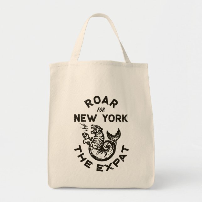 Bolsa Tote Expat Roar para Nova York (Frente)