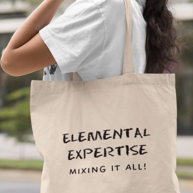 Bolsa Tote Experiência Elementar Legal Para Professores De Qu (Shop now and embrace your elemental expertise with pride!)