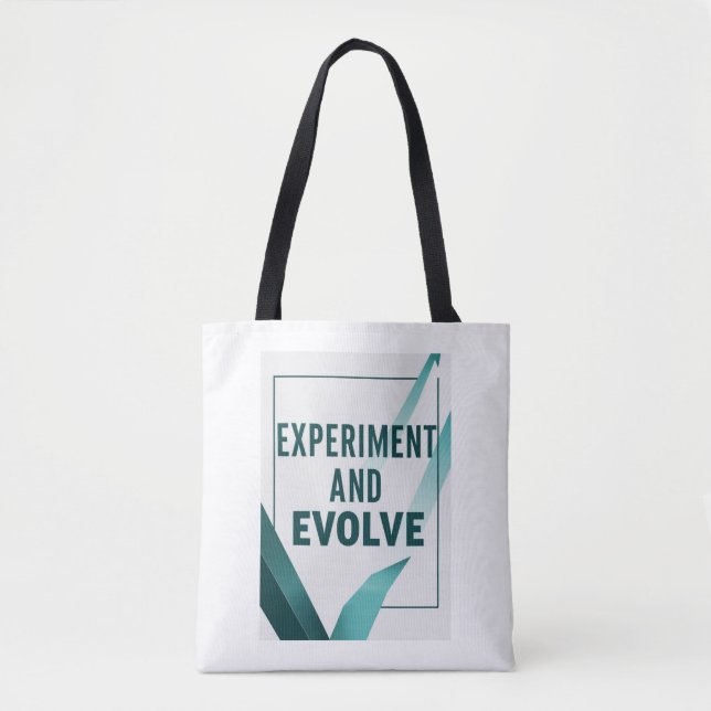 Bolsa Tote Experimentar e Evoluir opção 2 (Frente)