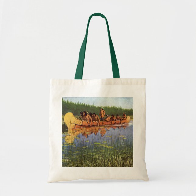 Bolsa Tote Exploradores de excelentes por Remington, pioneiro (Frente)