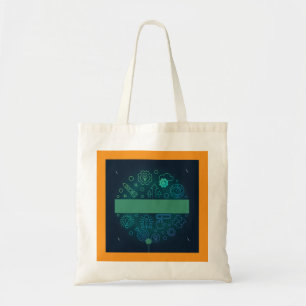 Bolsa Tote Explore mais Design gráfico