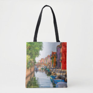 Bolsa Tote Explore o Charme Vibrante de Burano